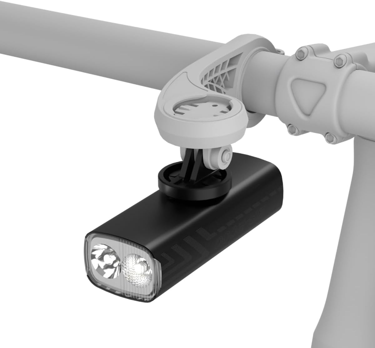 CYCLAMI Bike Light Set - 2000 Lumen USB Rechargeable Headlight 5+4 Modes, 200M Visibility, Tool-Free Mount - IPX6 Waterproof Aluminum Alloy for Mountain/Commute Biking image number 5