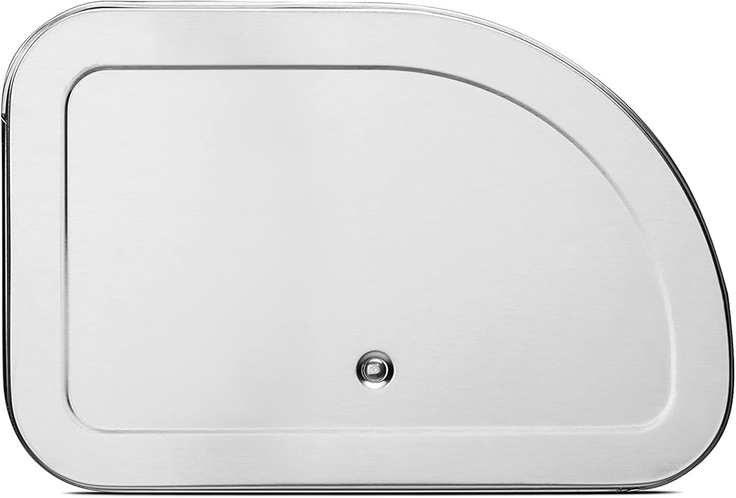 Brabantia 348907 Roll Top Bread Bin, Medium, Matt Steel - Matt Steel image number 4