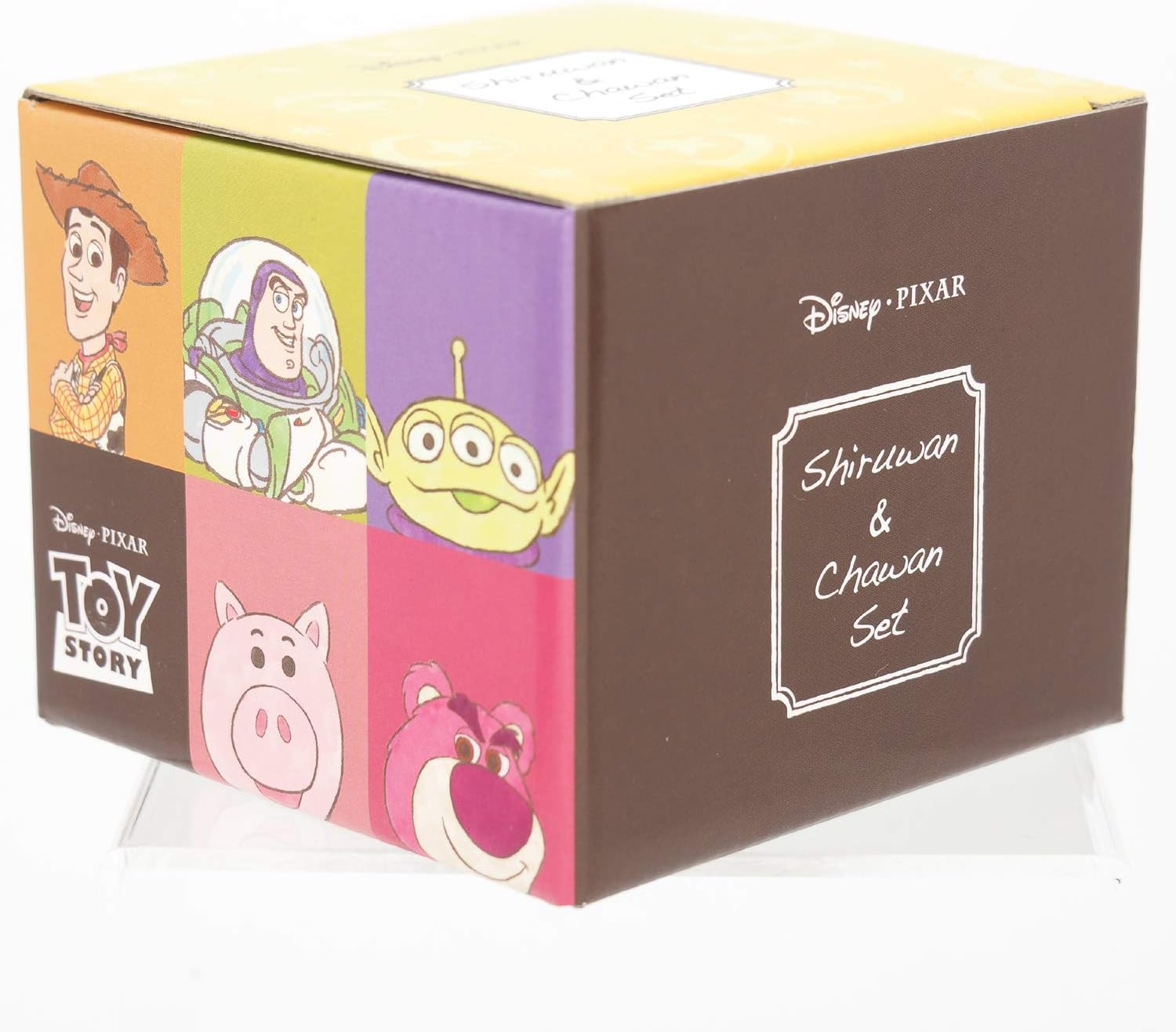 Sunart Co., Ltd. SAN3078-3 Disney Pixar Toy Story Alien (Crayon Touch) Soup Bowl and Rice Bowl Set, Approx. 10.6 Oz (300 G) - Alien Crayon Touch image number 2