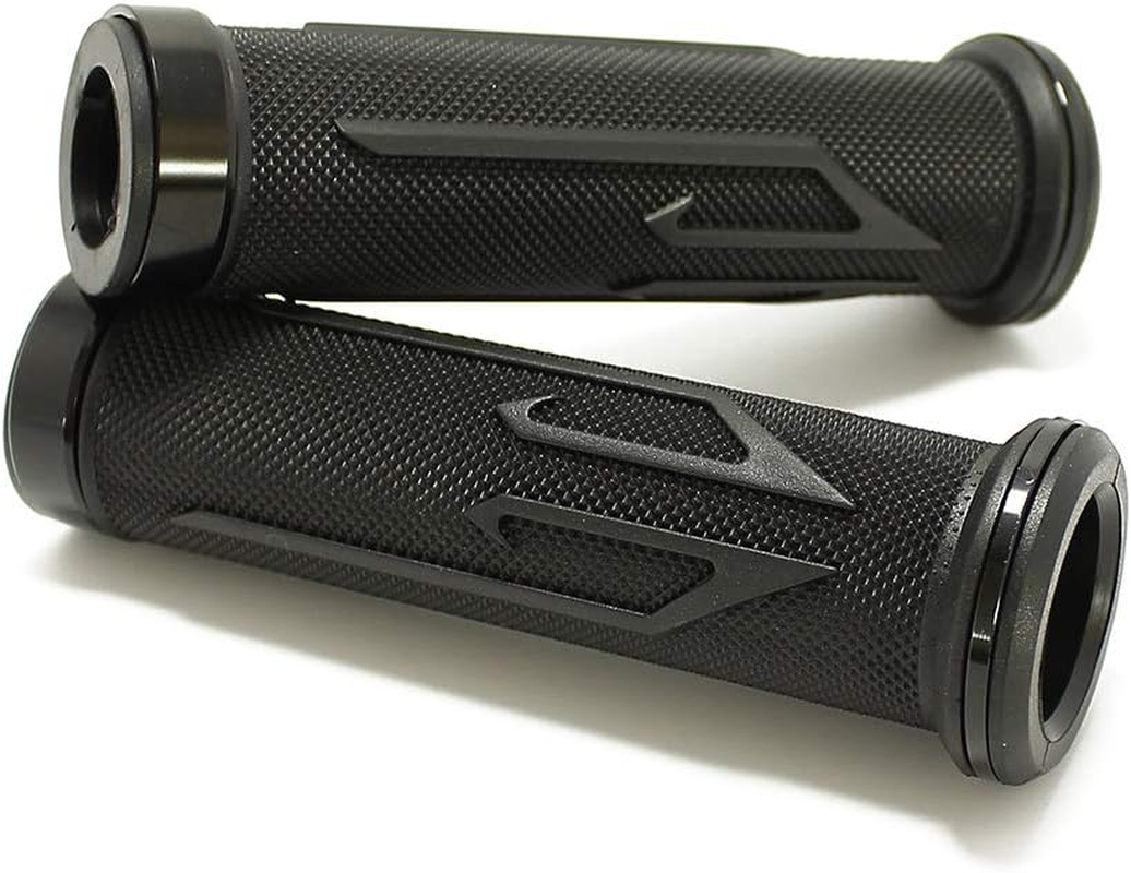 Universal Motorcycle Arrow Rubber Gel Hand Grips for 7/8" 22Mm Handlebar Sports Bike Chopper Cruiser Bike image number 4
