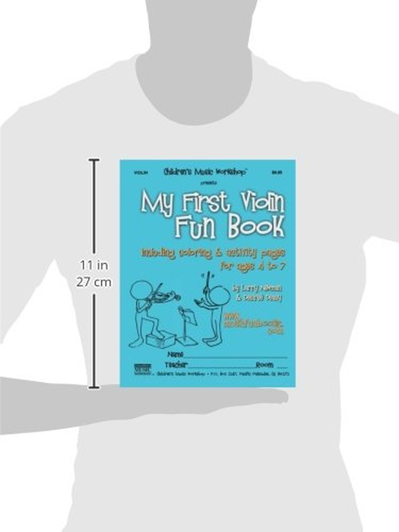 My First Violin Fun Book: Including Coloring & Activity Pages for Ages 4 to 7