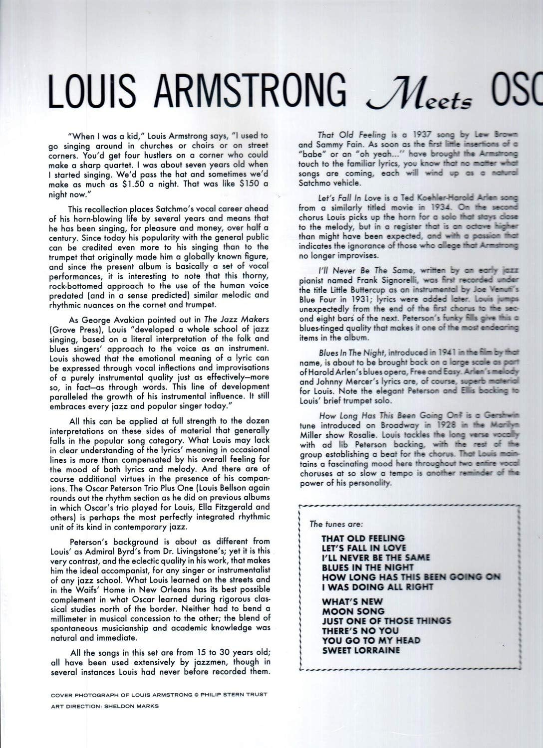 Louis Armstrong Meets Oscar Peterson