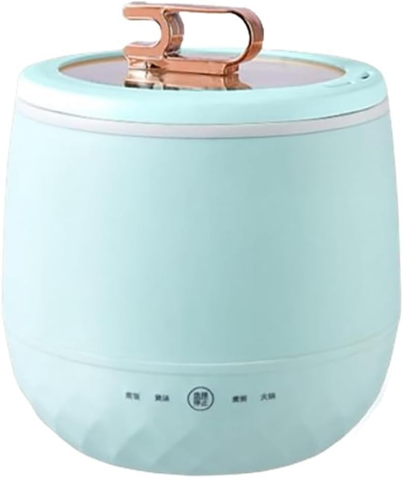 Lyntamy Smart Mini Rice Cooker, Multi-Function Cooker, Mini Hot Pot Rice Cooker, Portable Mini Rice Cooker,Light Green image number 1