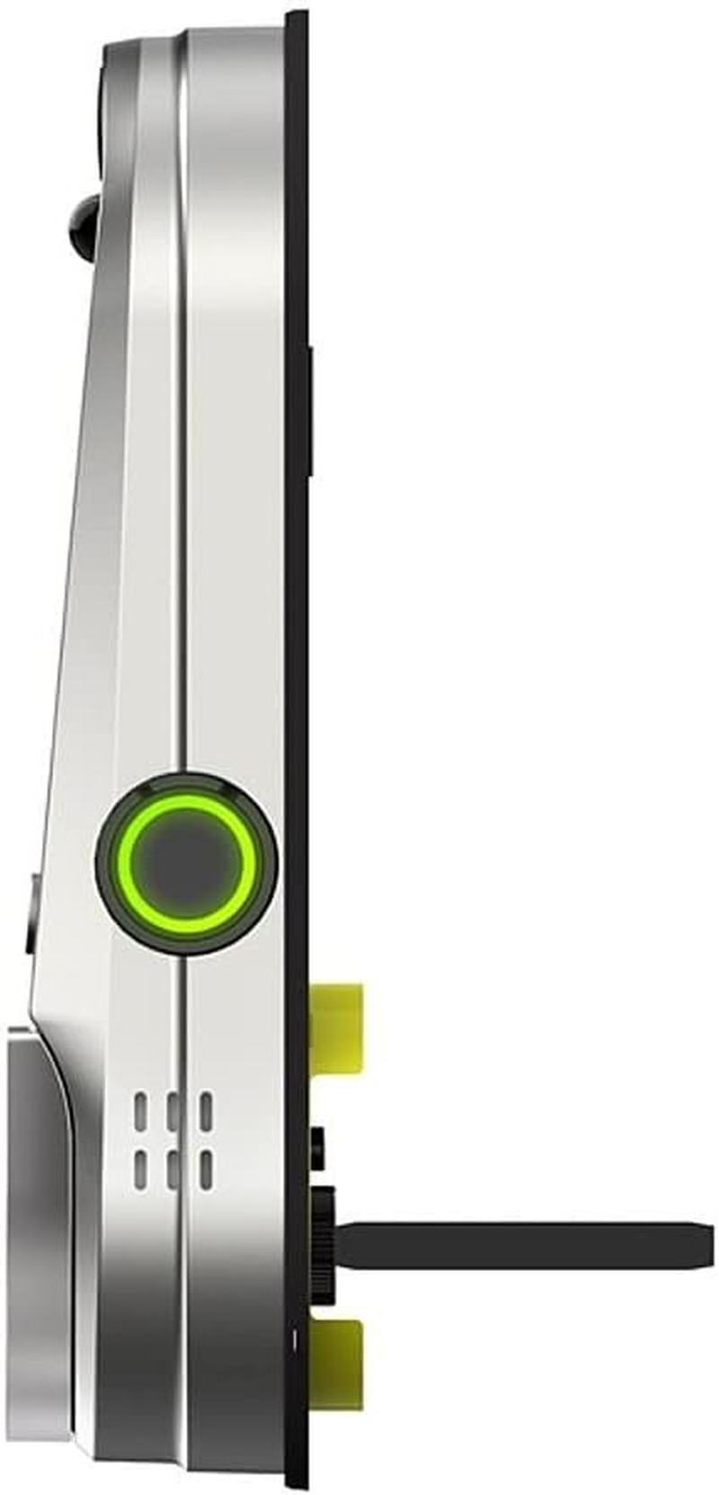 Lockly Smart Lock. Wifi Video Smart Lock, Keyless Entry Fingerprint Access. Vision Elite Deadbolt Digital Front Door Lock Satin Nickle