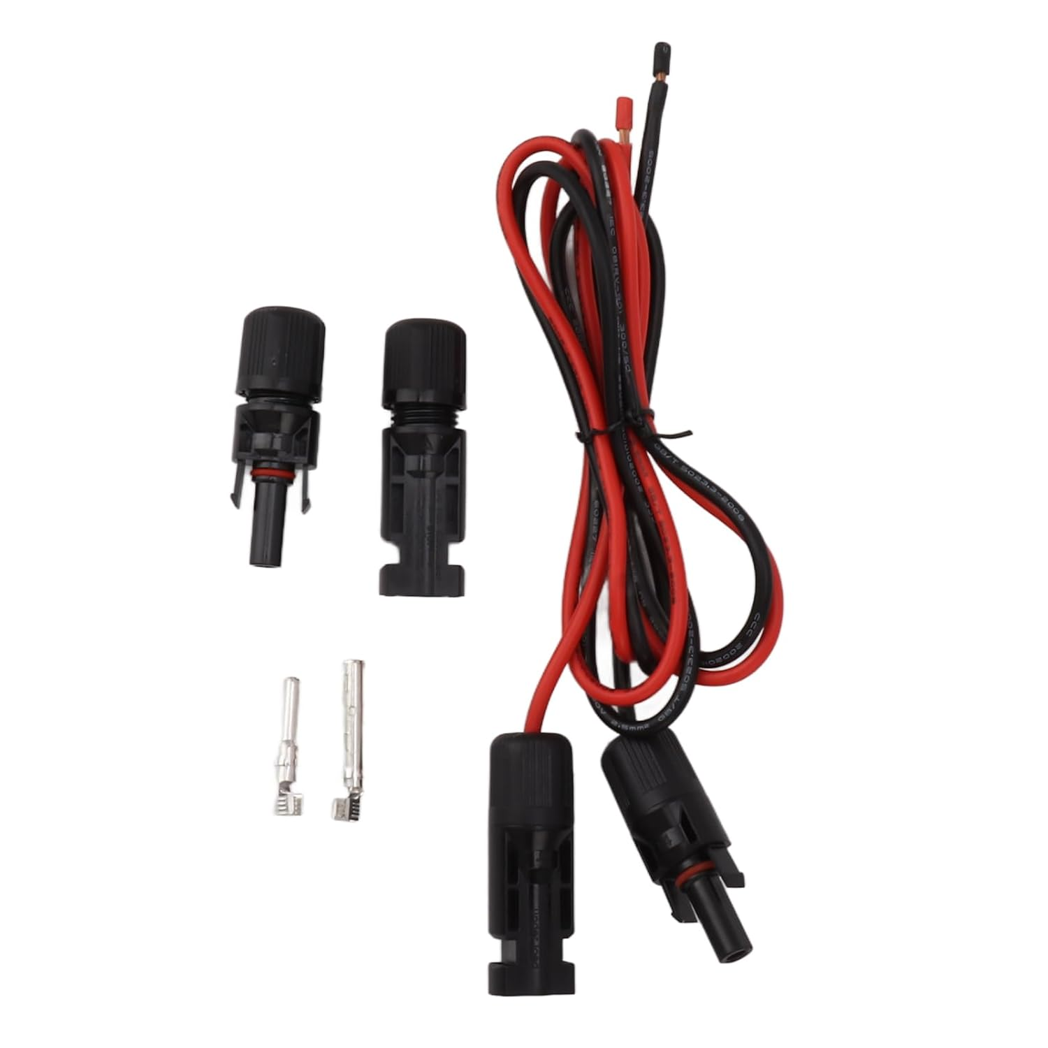 TUWEI Solar Cable, 104Cm/40.9" Power Cable, Compatible with Solar Panel, Battery Pack, Power Station & More, 2-Pack image number 5