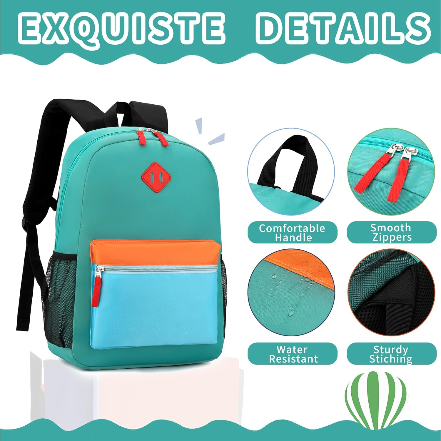 BEFUNIRISE Backpack Set for Girls Boy Kids Backpack with Lunch Box for Elementary Primary Kindergarten School Bag image number 2
