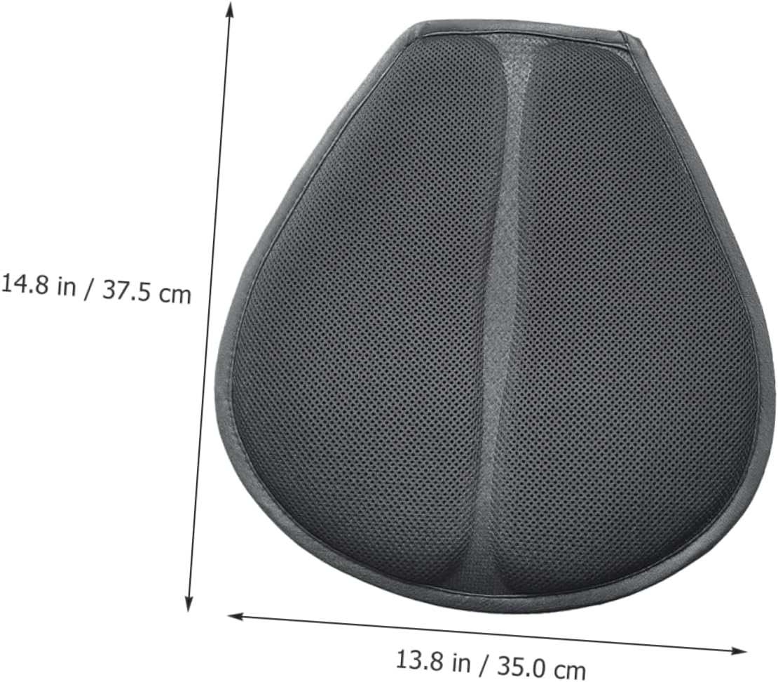 Beatifufu Motorbike Seat Pad and Reusable Seat Cover with Shock Absorption and Breathable Mesh, Thin Motorcycle Cushion Suitable for Seasons and Electric Bikes, Universal Motorcycle image number 3