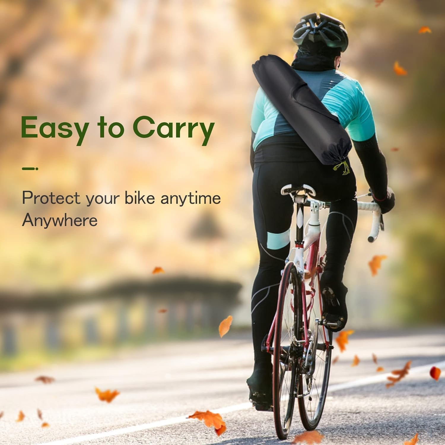 Bike Cover Tent, Bicycle Storage Shed, Outdoor Waterproof Bike Storage Tent Cover, Heavy Duty Aluminum Alloy Bracket Thicken Two Doors Tent for outside Outdoor Bicycle Sundries Storage image number 3