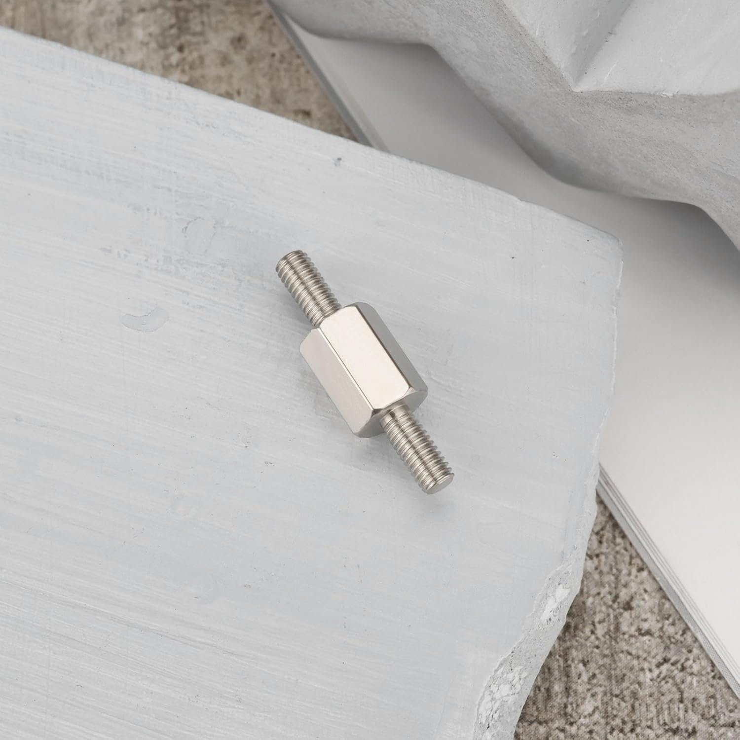 Emagtech 8 Pcs Liquid CPU Cooler Screw CPU Cooler Retrofit Kit CW-8960091-ABS Compatible with Corsair 115X 1700 Processors Silver image number 4