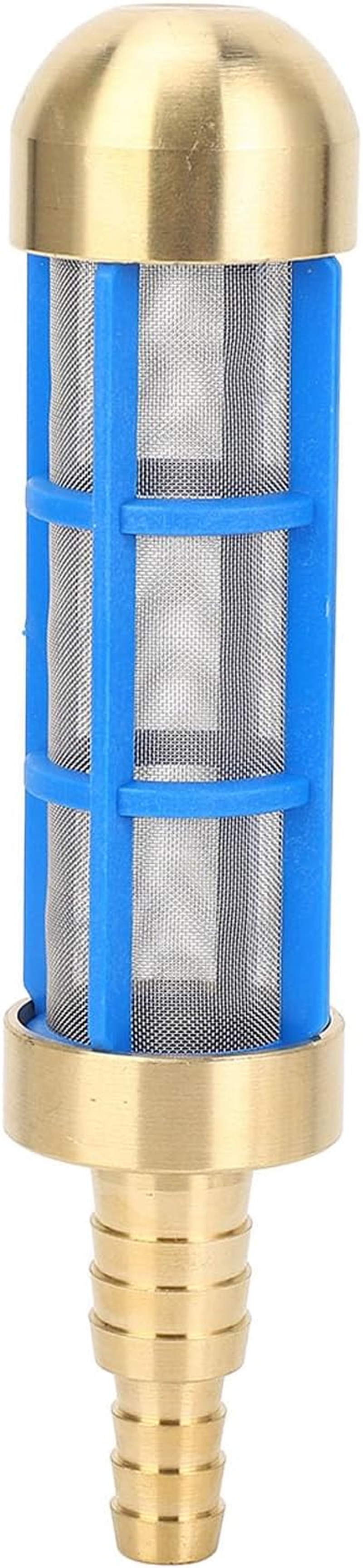 Fdit High Pressure Washer Filter, Easy to Install Effective High Pressure Washer Pickup Filter Sturdy Brass for 3/4 Inch Hose image number 4