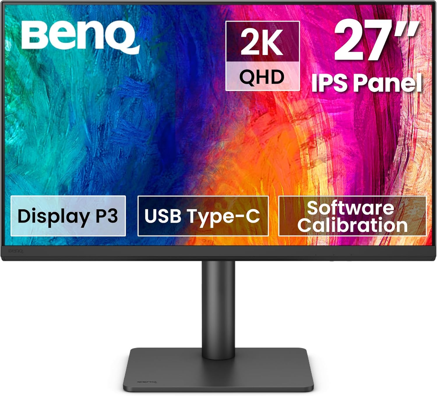 Benq PD2706QN 27&rdquo; IPS 2K QHD Display P3 90W USB-C Designer Monitor