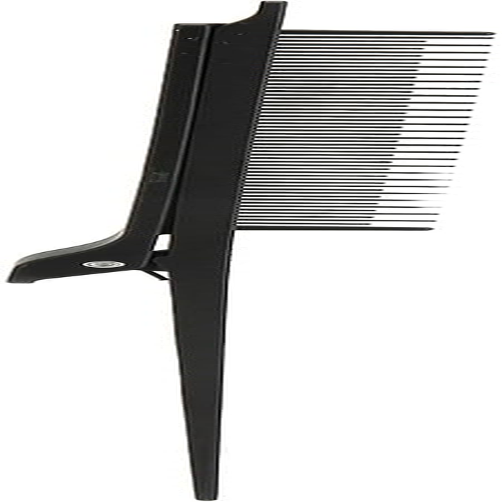 Rat Tail Teasing Clip Comb, Highlighting Clip Combs, Highlighting Comb Hair Styling Tool for Hair Cutting, Highlights and Combing (26.5 X 2.5 Cm), Black image number 5