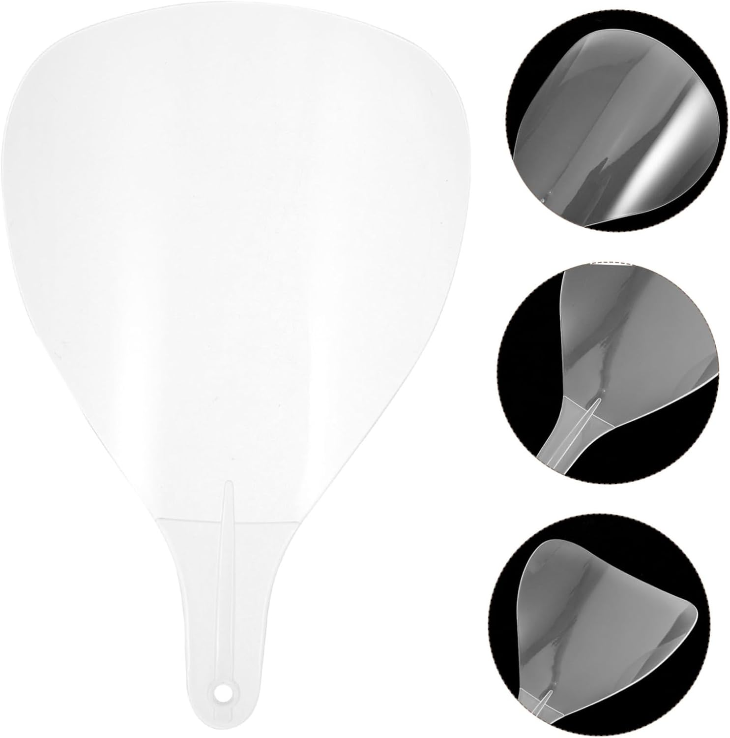 IWOWHERO Hairdressing Face Mask Shield Plastic Face Mask for Hairspray Haircut Protection Cover image number 6