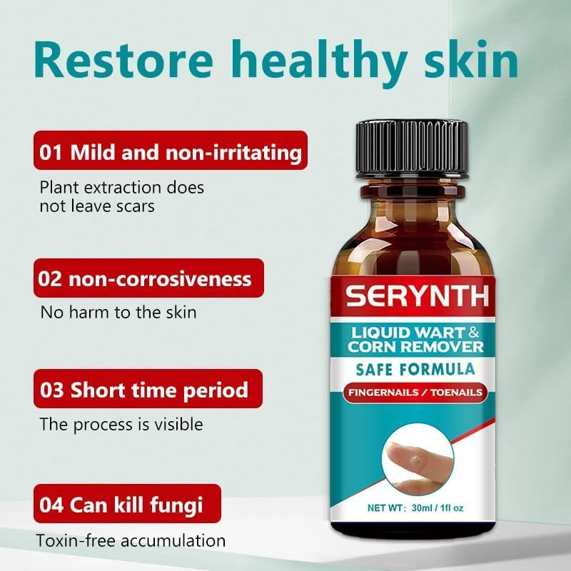 LH Skin Tag Remover, Mole and Skin Tag Corrector, Skin Tag Repair Lotion for All Skin Types, Remove Blemishes Skin Tag Warts, Remove Warts, Flat Warts, Corns, 30Ml image number 6