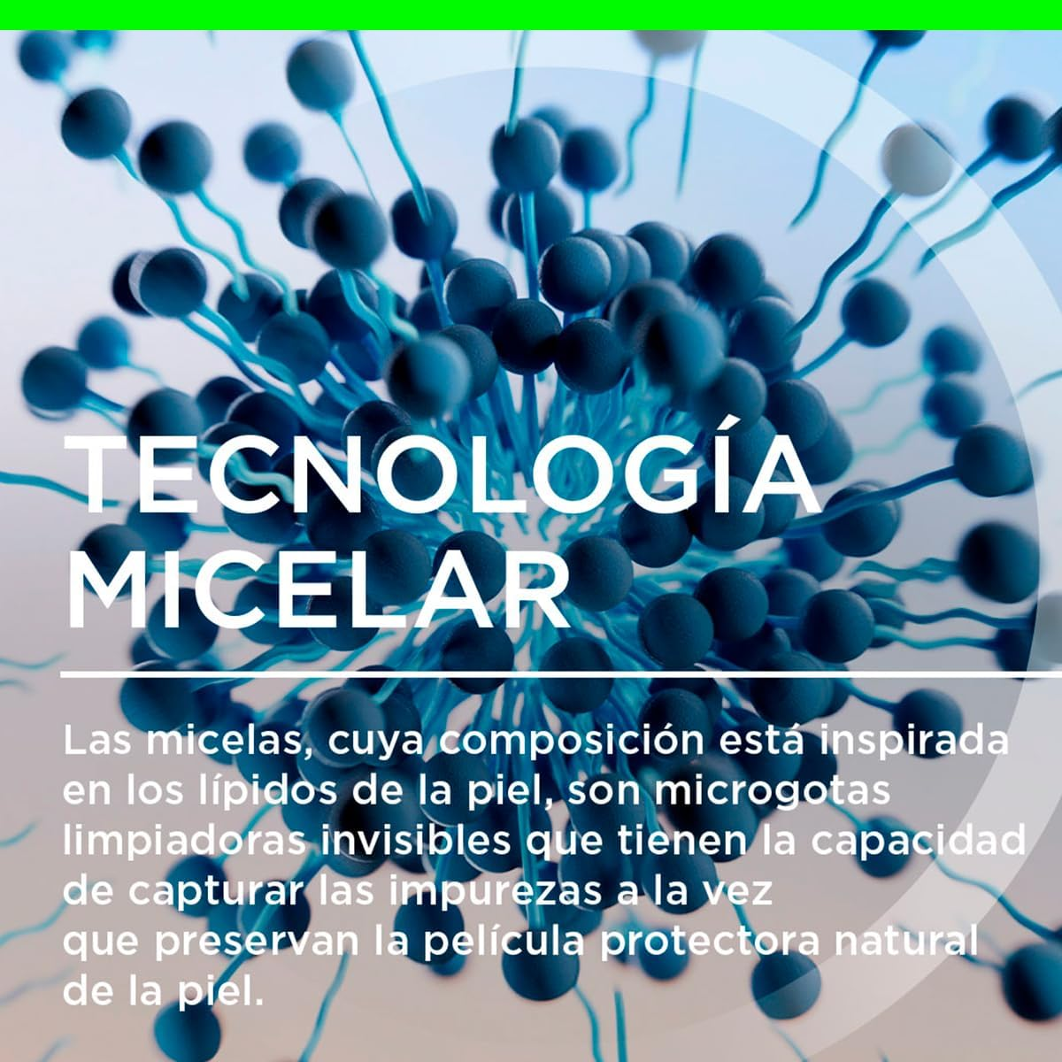 Bioderma - Sensibio - H2O Micellar Water Pump Bottle - Soothing Makeup Remover Cleanser Solution for Sensitive Skin, 500Ml image number 2