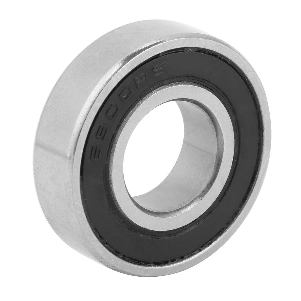 Jectse 6900-2RS Rubber Sealed Deep Groove Ball Bearings for Small Hobby Projects 10Mm*22Mm*6Mm, 10Pcs Metal Bearings for DIY Enthusiasts image number 2