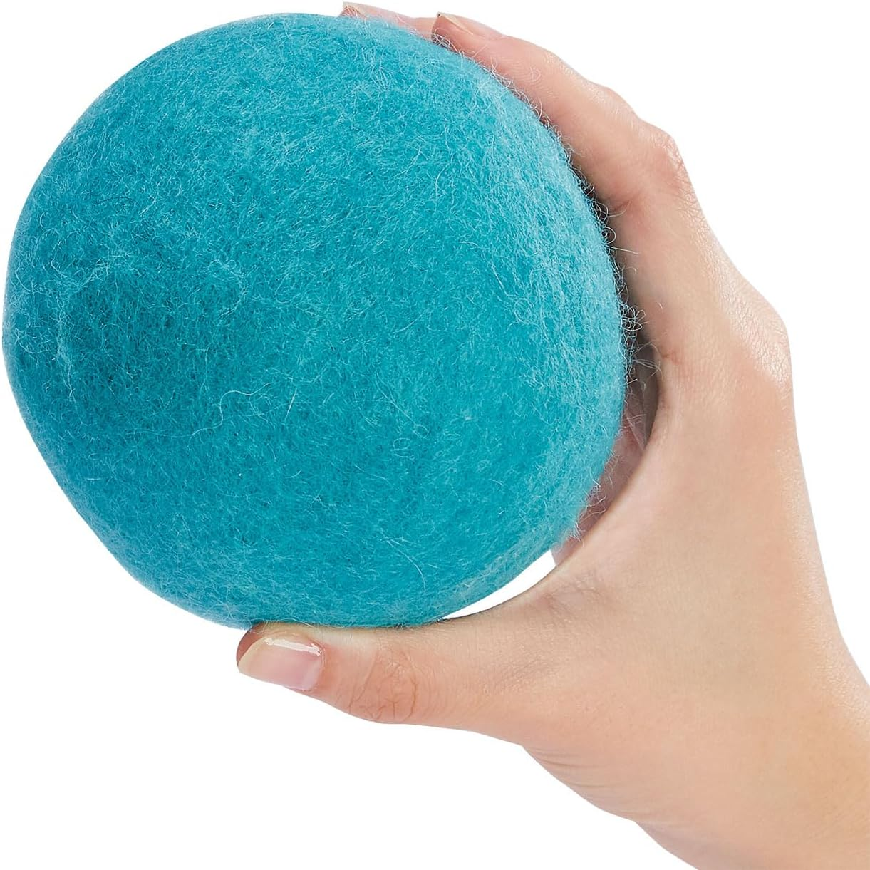 Add.Mate Happiness Cat Wool Ball MAX Turquoise Cat Toy image number 2