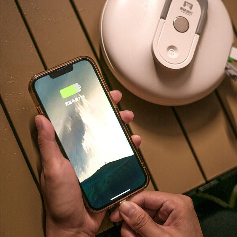 Ideer Life Rechargeable LED Camping Powerful Light Multi-Shift Dimming - 62Mm X 155Mm (10000 Mah) image number 3