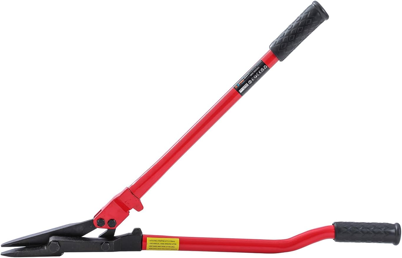 KATSU Tools 24 Inch Steel Strapping Cutter, Chrome Vanadium Steel Blades, for Straps up to 50Mm Wide, Portable and Durable 832341 image number 5