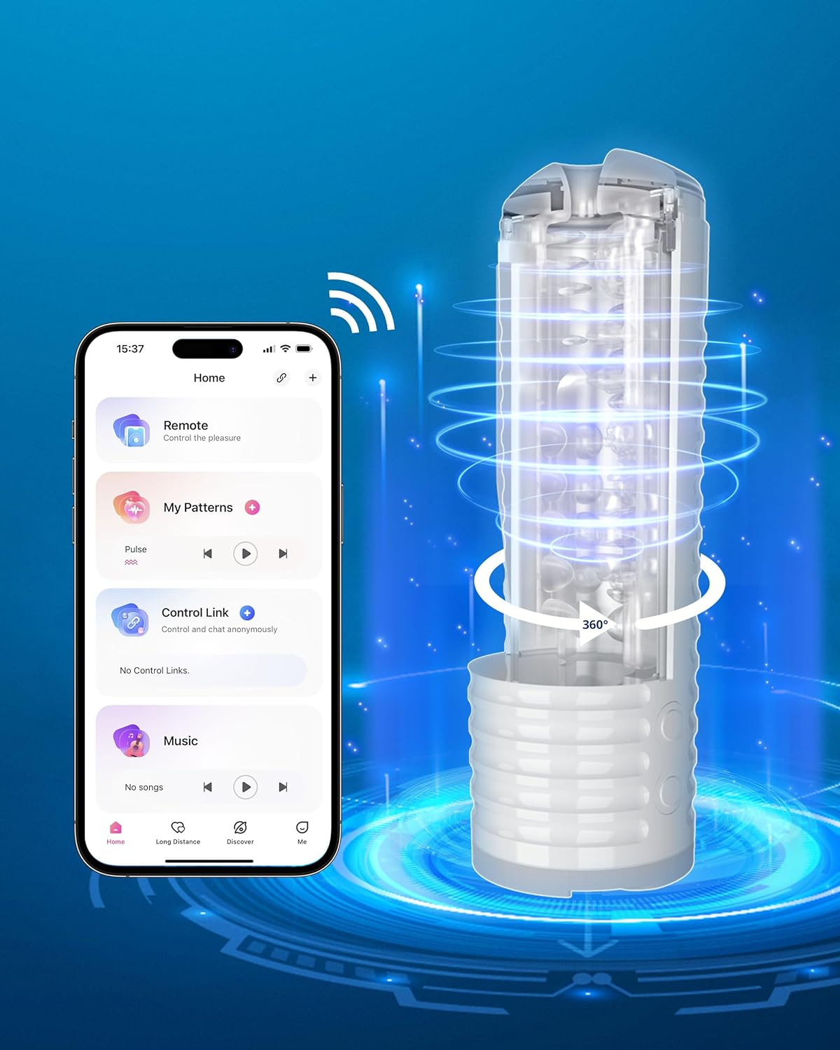 LOVENSE Pocket Pussy for Men, Max 2 Electric Masturbator Cup Accessories, 3D Realistic Crystal Neutral Hole Sleeve image number 2