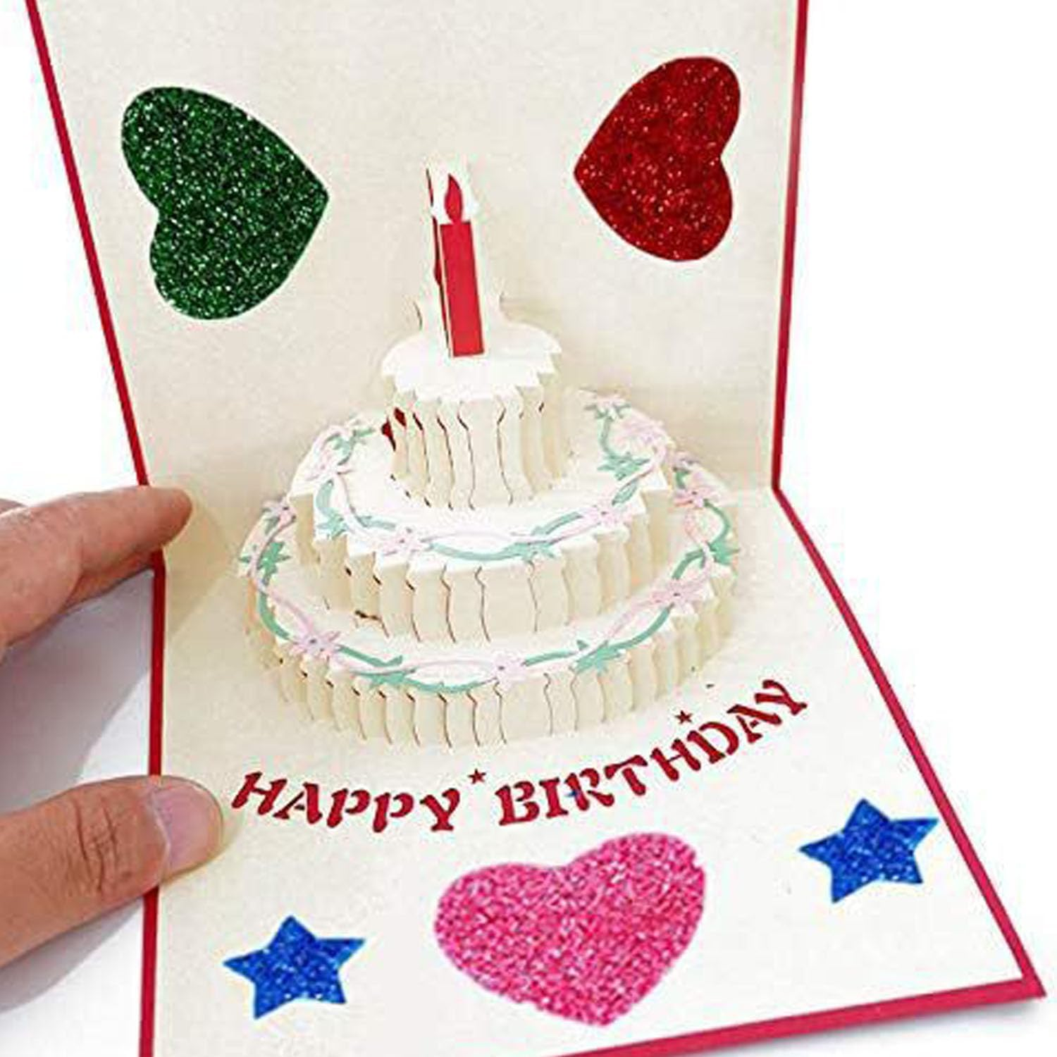 Mtxorvix 300Pcs Colorful Glitter Foam Stickers Self-Adhesive Stars & Mini Hearts - Crafts Supplies for Greeting Cards, Home Decoration, Valentine'S Day DIY Decorative Stickers image number 6