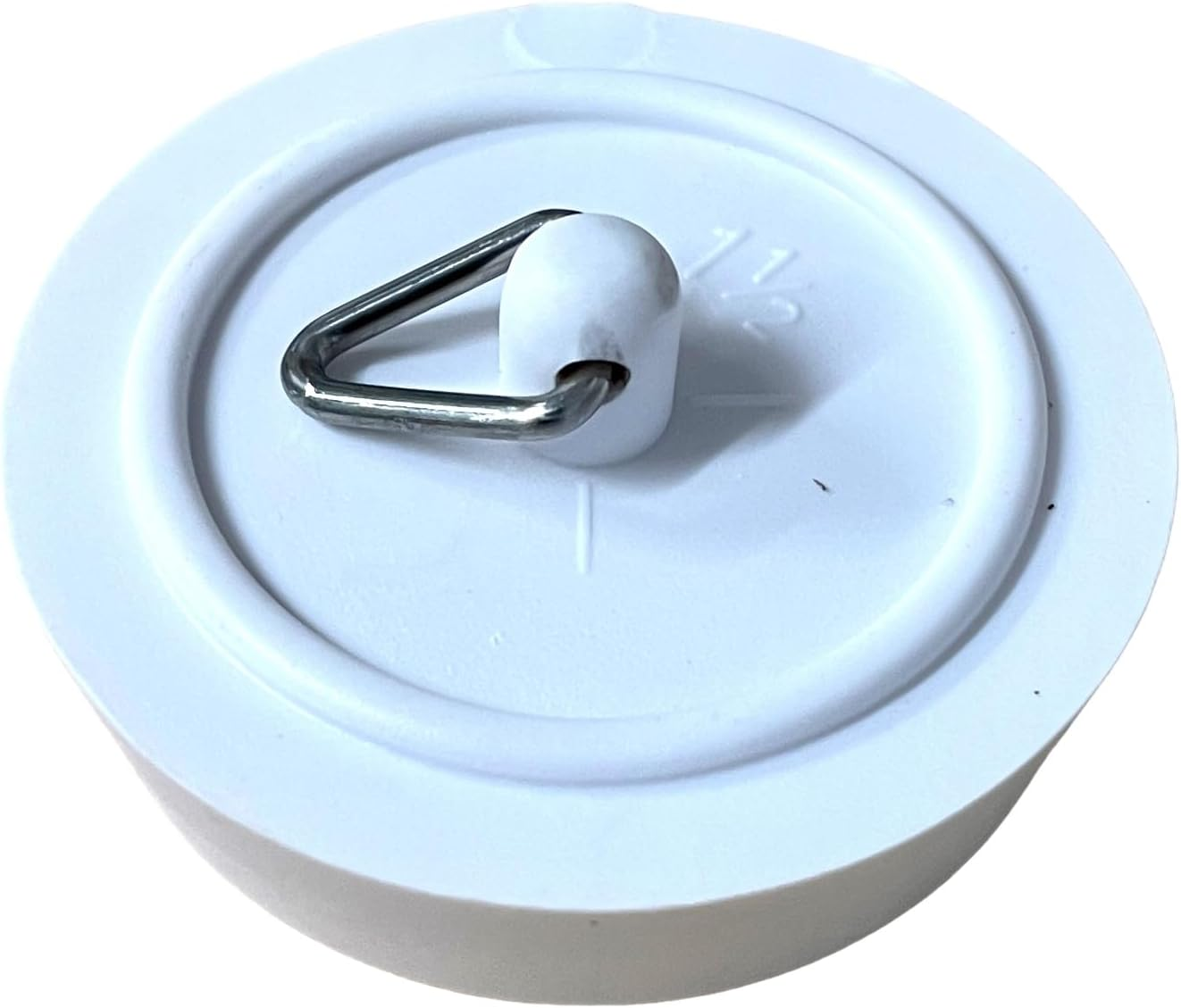 Replacement Basin/Sink Plug (Large 1 3/4" (45Mm), White)