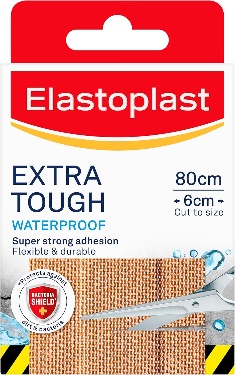 Elastoplast Extra Tough Waterproof Plaster 6Cm X 80Cm image number 2