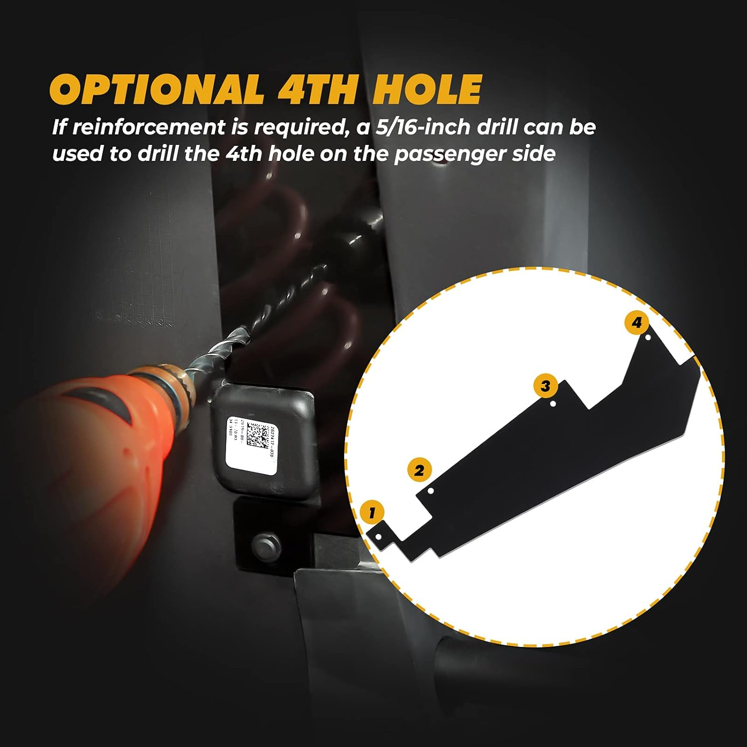 KEMIMOTO PRO XP Fender Flares Accessories, Rear Wheel Well Block Offs PRO XP Inner Splash Fender Mud Guard Compatible with Polaris RZR PRO XP/PRO R 2020-2023