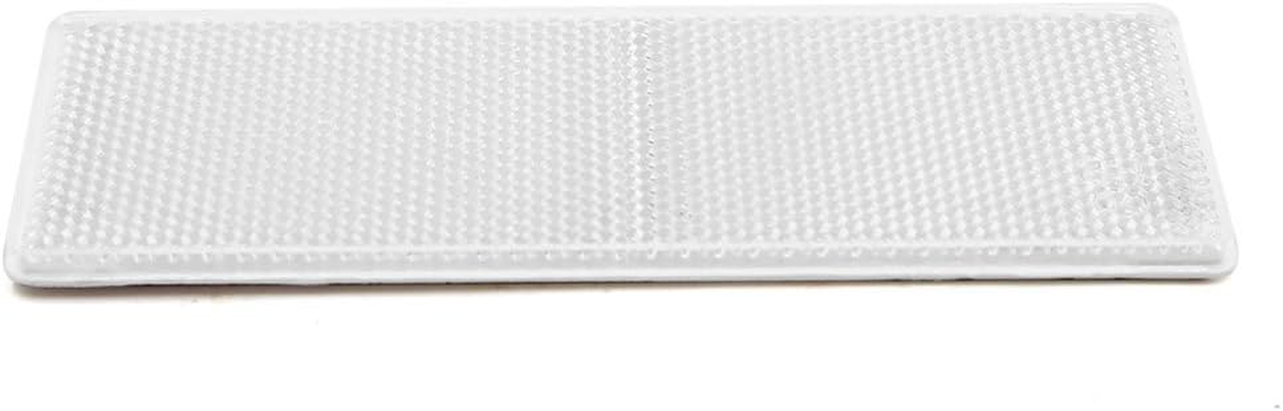 Uxcell 2Pcs White Plastic Reflective Plate Adhesive Reflector Universal 145Mm X 50Mm for Car image number 4