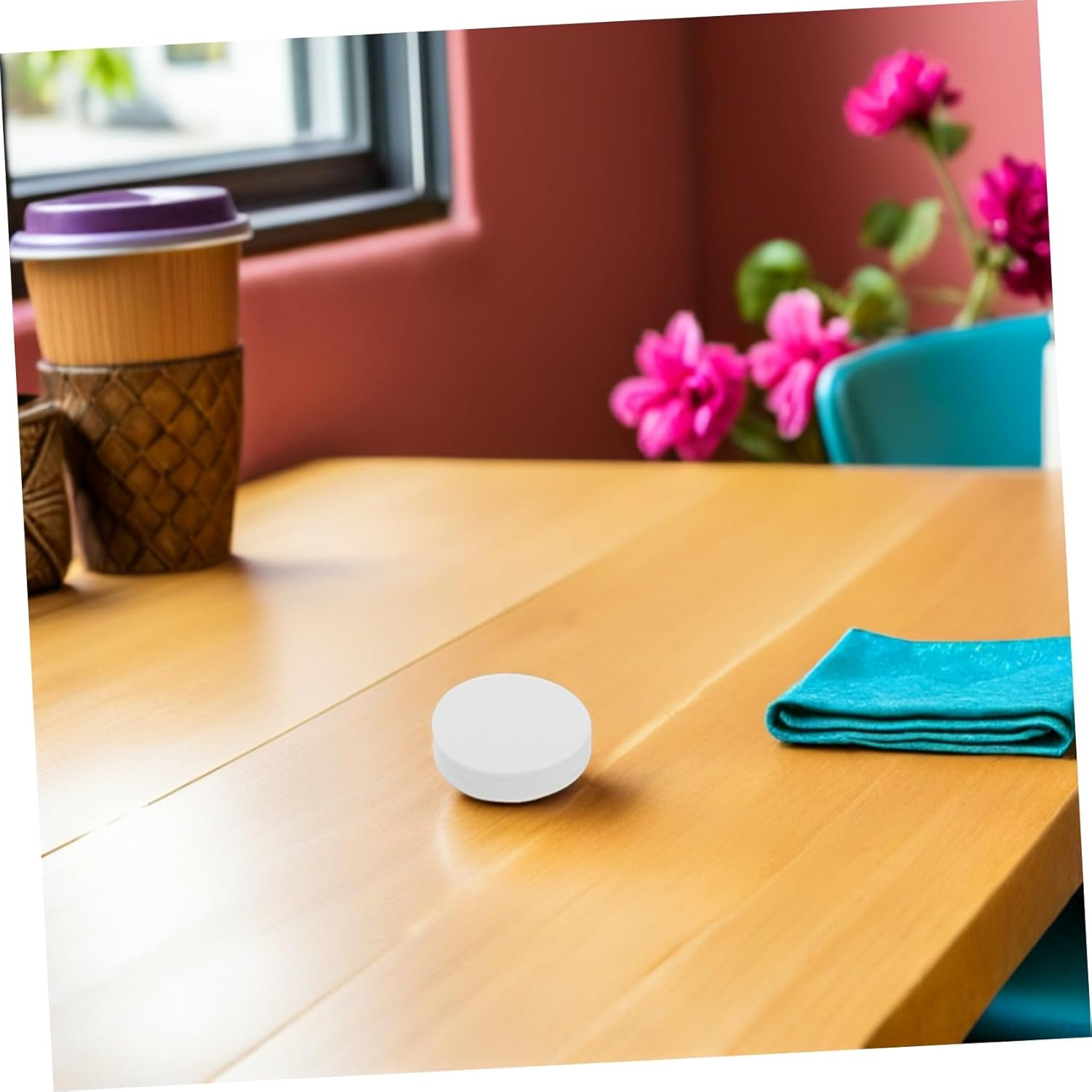 Jojofuny 600Pcs round Coffee Filter Papers for Espresso Drip Coffee Makers White Paper Filters Enhance Pure Taste with Water Flow for Stable Brewing image number 3