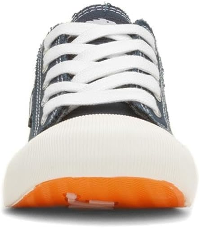 Rocket Dog Jazzin Butterfly Womens White Canvas