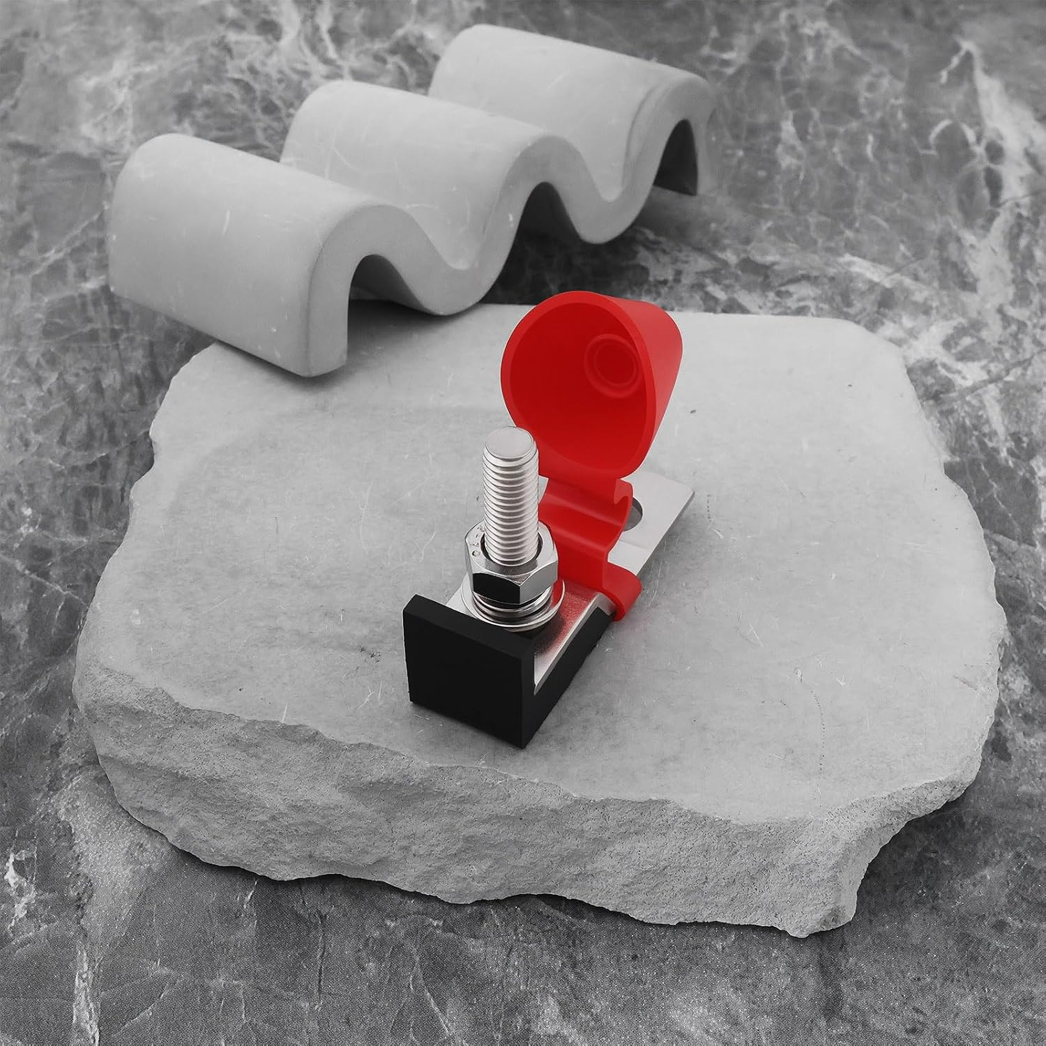 200A 58V Marine Rated Battery Fuse Holder Terminal Fuse Block for New Energy Vehicles Rvs Cruises image number 5