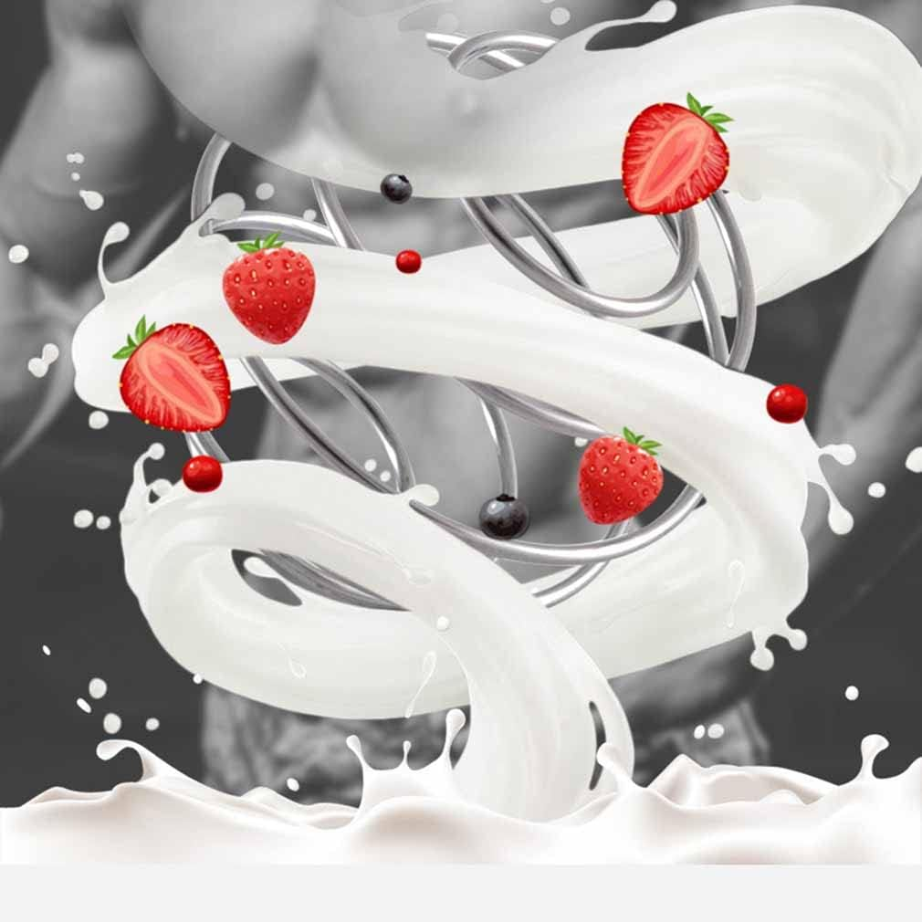 Protein Shaker Bottle - Shaker with Stainless Steel Mixing Ball, BPA - and Dehp-Free, Leakproof Flip on Lid - Perfect for Mixing Powdered Supplement Shakes - 400Ml (Pink) - Pink image number 5