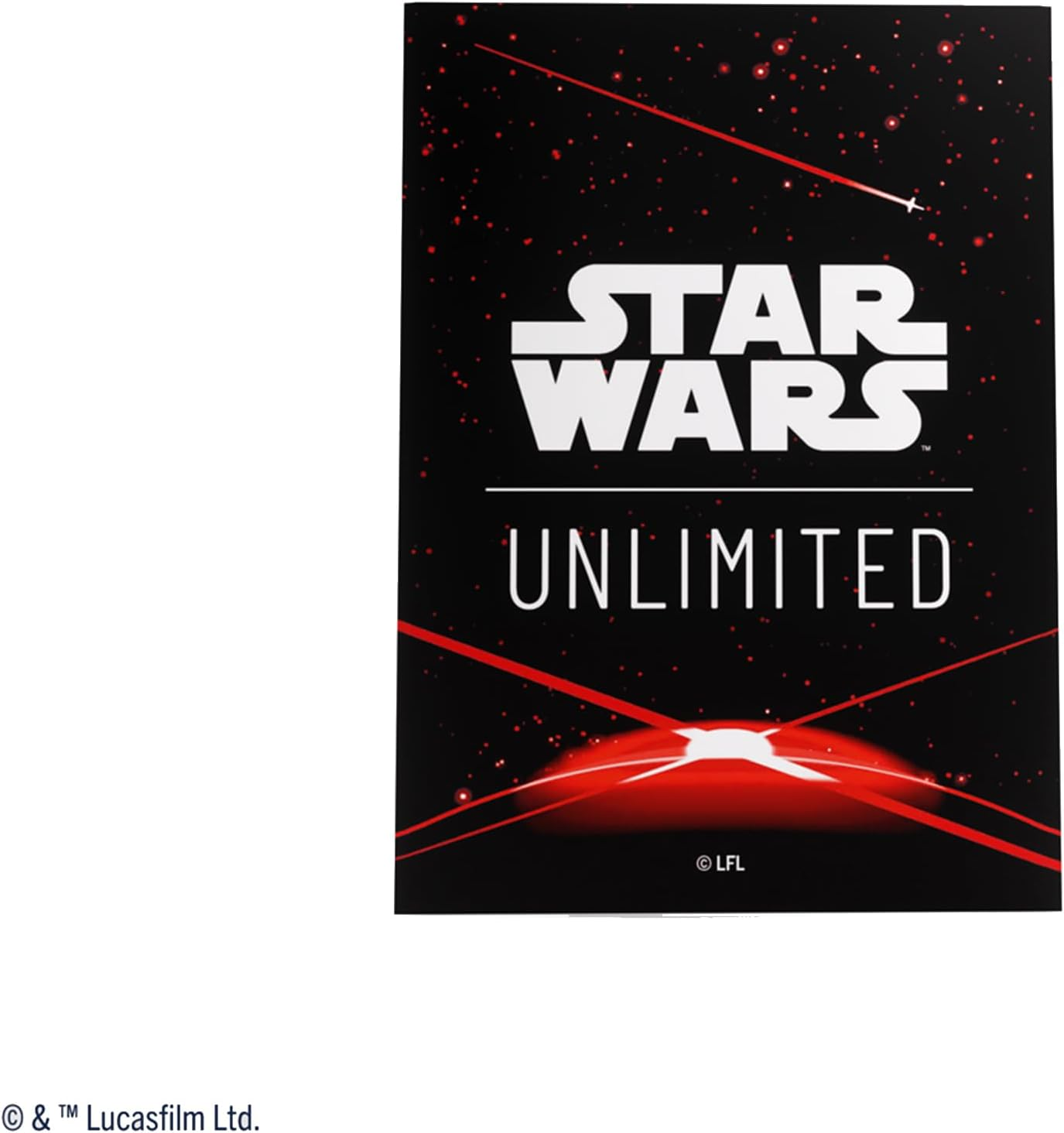 Gamegenic Star Wars Unlimited Art Sleeves - Space Red image number 3