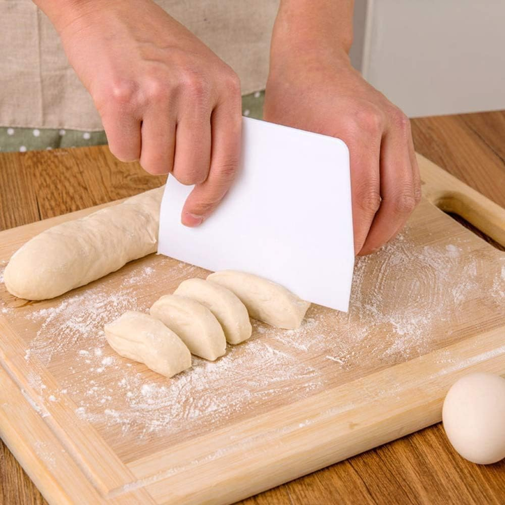 Banneton Bread Proofing Basket Set - Handmade 9 Inch round & 10 Inch Oval for Dough Rising Fermentation Baking with Dough Scraper Linen Liner Cloth Bread Lame image number 2