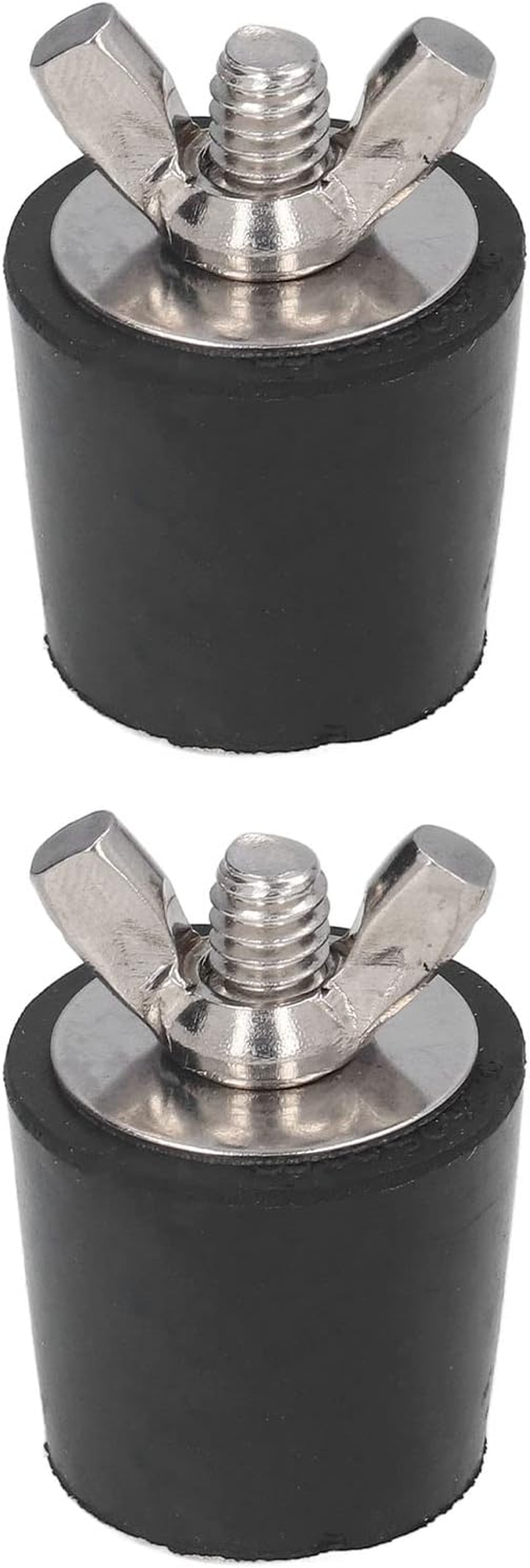 Jiawu 2Pcs Pool Winterizing Plug, 25Mm Swimming Pool Rubber Plugs, Winter Expansion, Tapered Accessories for Skimmers, Returns, Cleaner Lines image number 4
