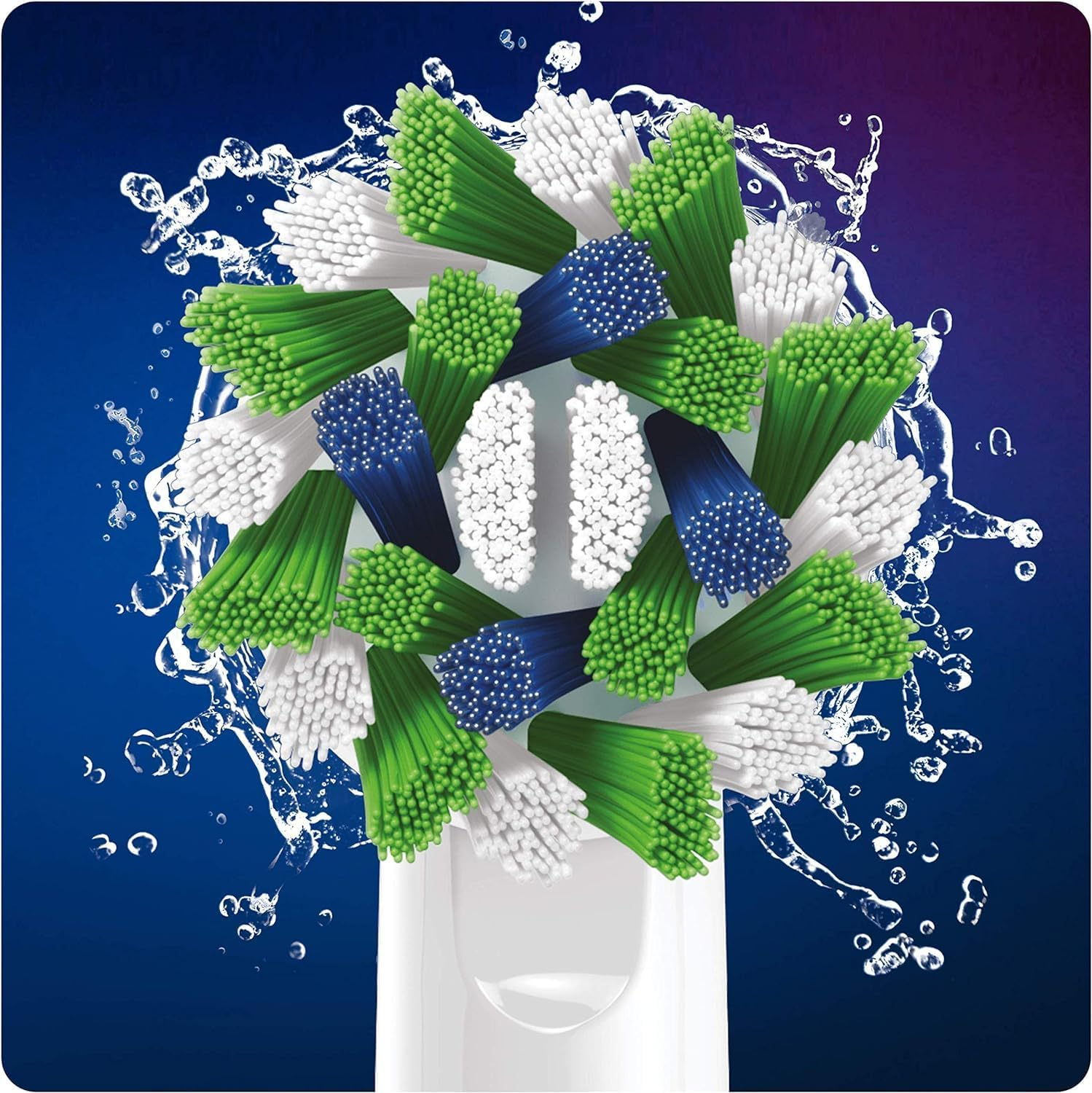 Oral-B EB50/8 Crossaction Replacement Toothbrush Heads image number 1