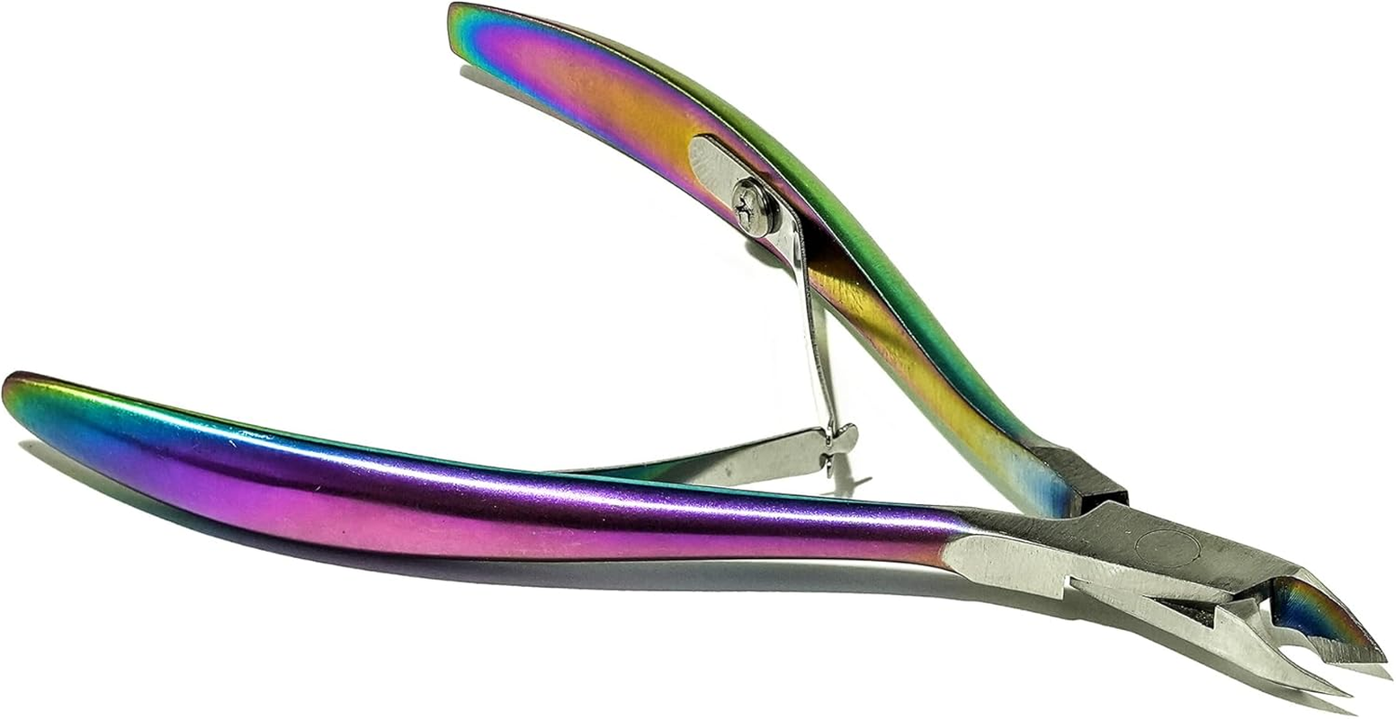 V Beauty Pure Cuticle Nippers - Stainless Steel Nail Cleaner Cuticle Remover for Clean & Healthy-Looking Fingernails & Toenails - Professional Nail Cuticle Trimmer for Salon & Home Manicure & Pedicure image number 3