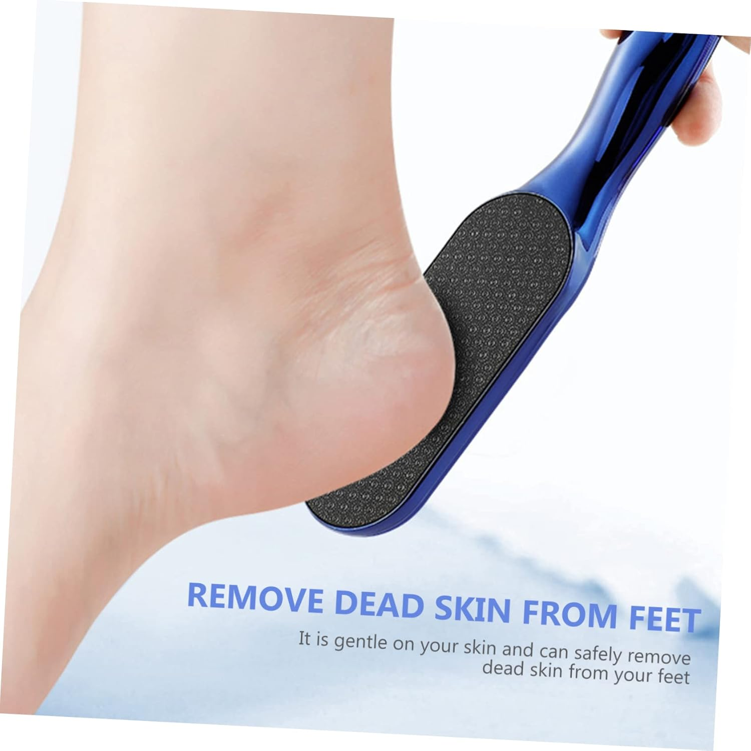 FOYTOKI Practical Foot Callus Remover Foot File Tool Compact Design Ergonomic Handle for Comfortable to Hold image number 3