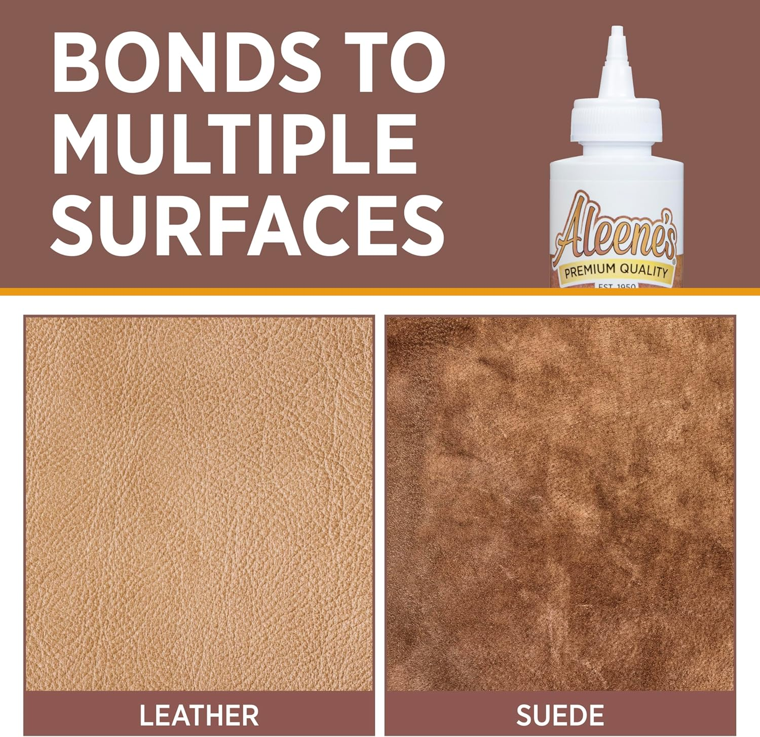 Aleene'S15594 Leather & Suede Glue 4Oz image number 1