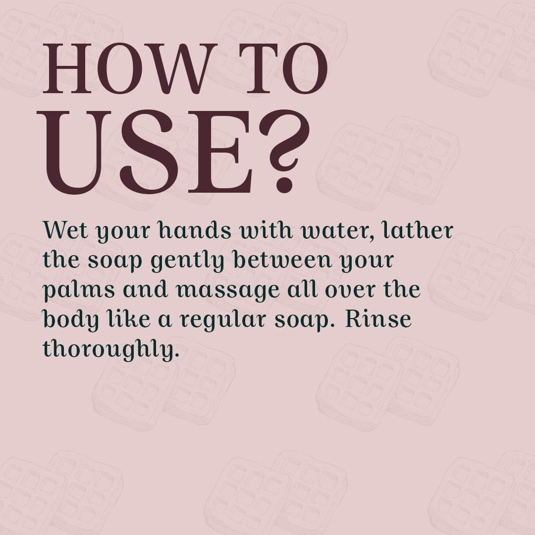 Laviche Bath Essentials Waffle Soap for All Skin (120 G) image number 2