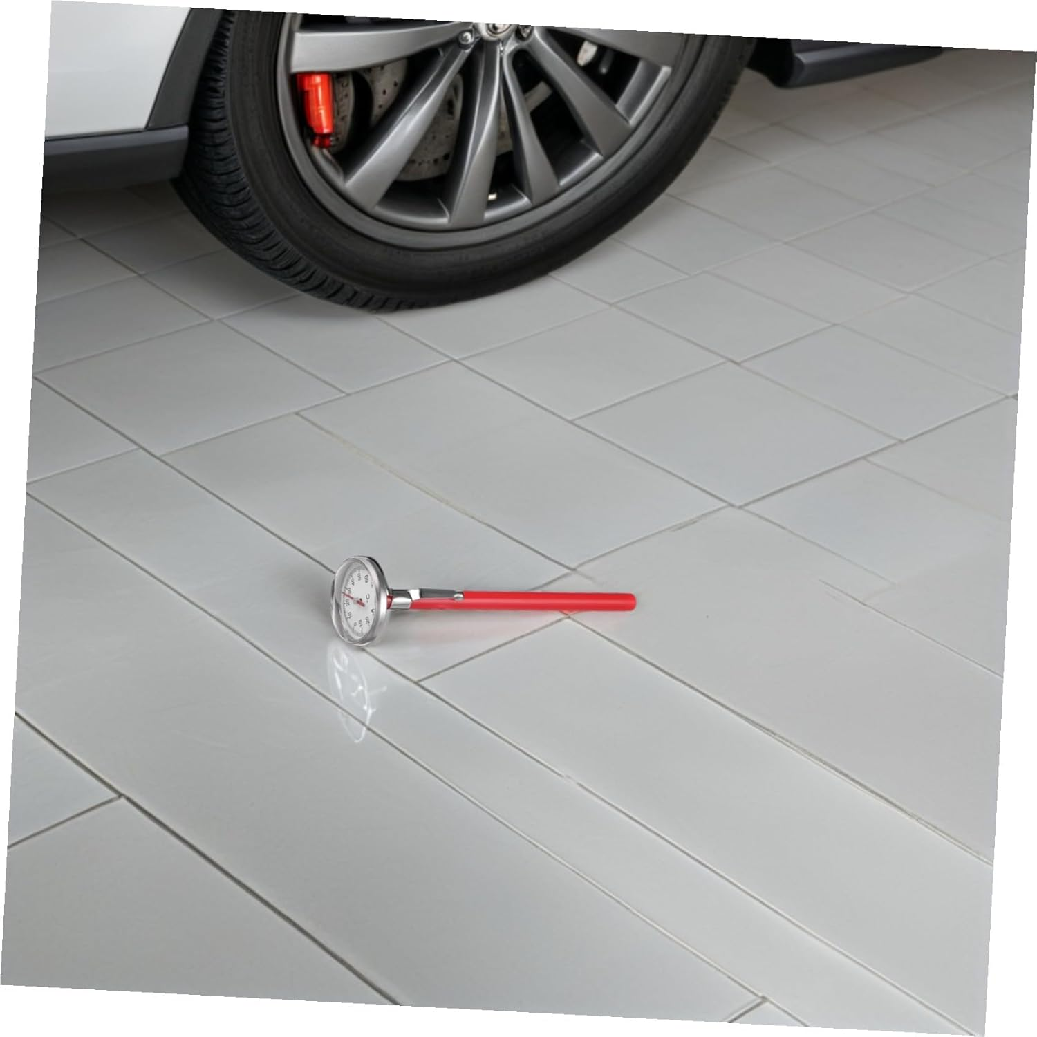 Gatuida 3Pcs Mechanical Thermometer for Car Air Conditioner Construction Read Scale Simple Installation for Accurate Interior Temperature Measurement