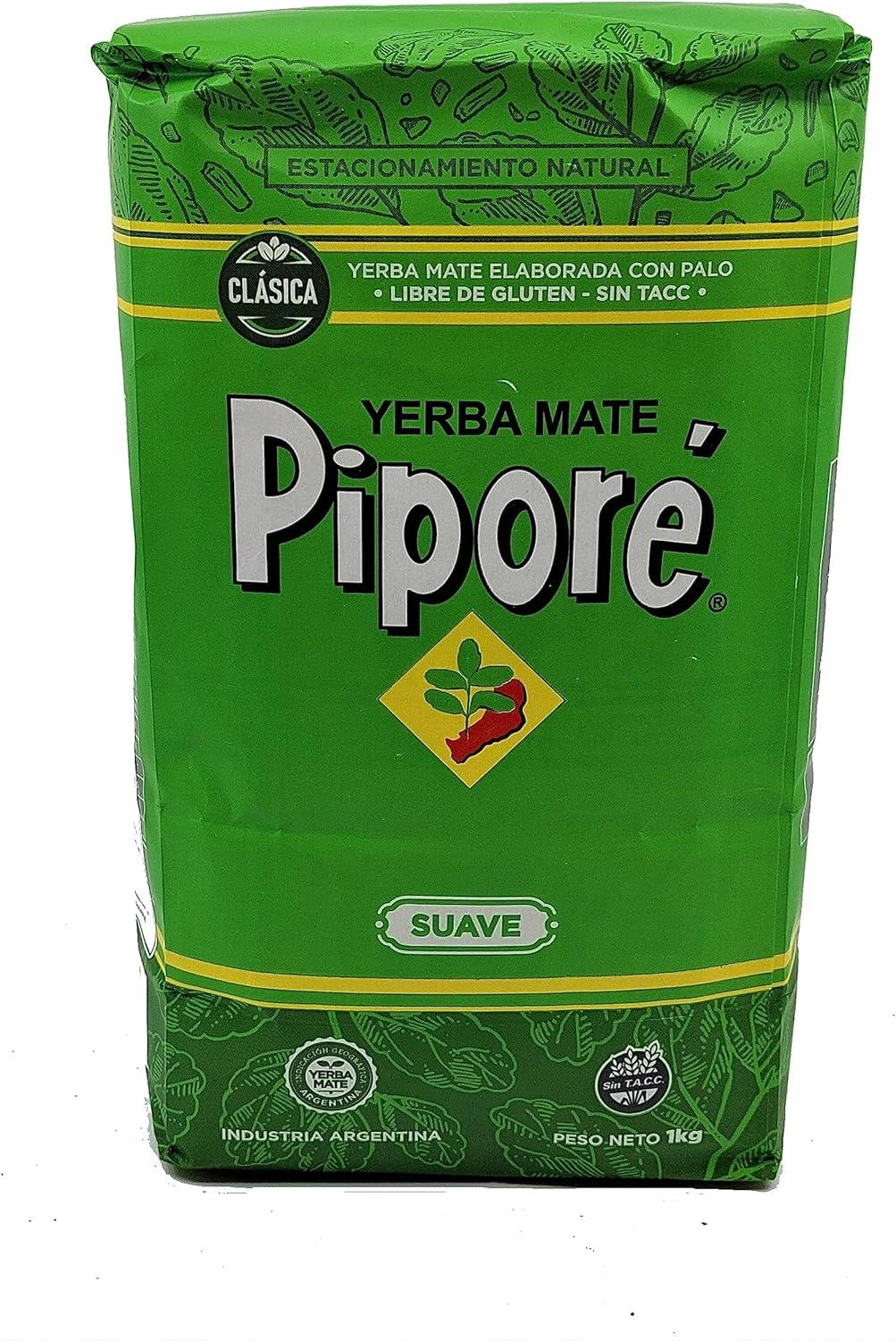 Pipore Yerba Mate Mild Tea, 1 Kg image number 1