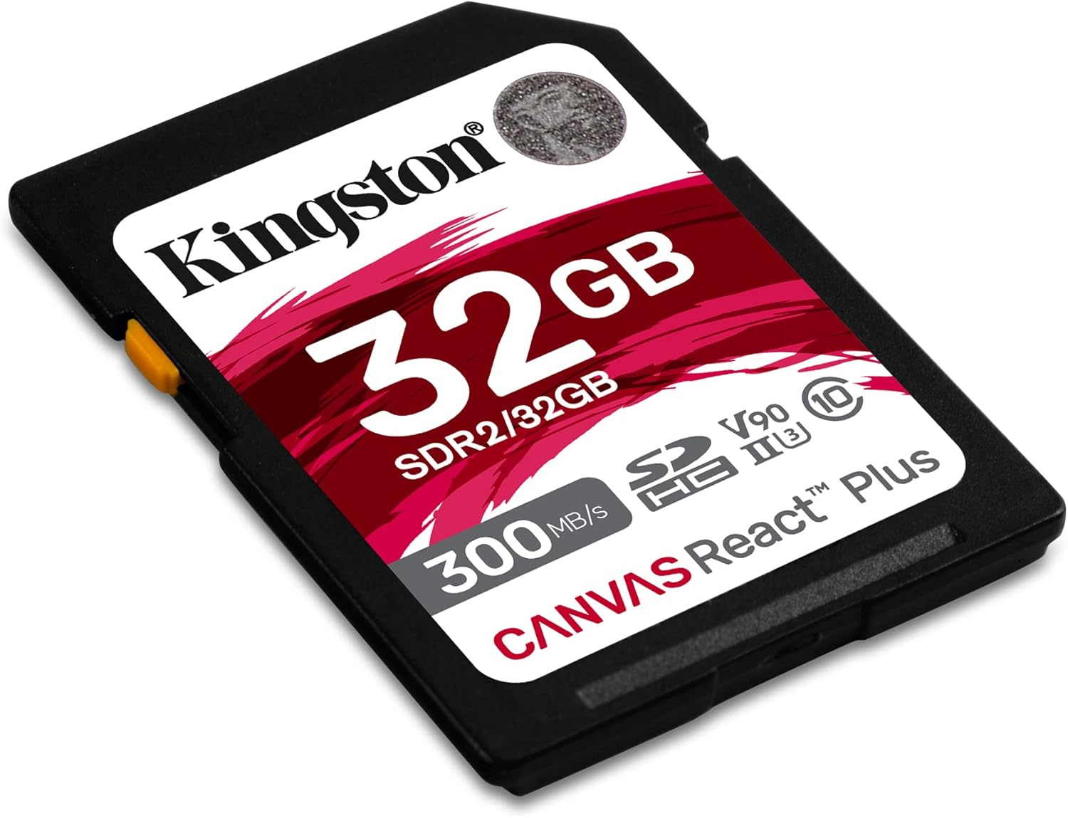 Kingston 32 GB Canvas React plus SD Memory Card, Black image number 5