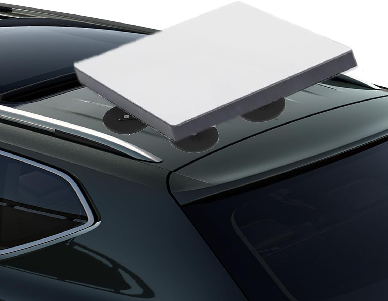 Magnetic Mount for Mini, 400 Lbs Mini Magnetic Roof Mounting Kit, RV, Yacht and Car Roof Mount, 4 Magnetic Bases, Mini Mounting Kit with Pipe Adapter image number 1