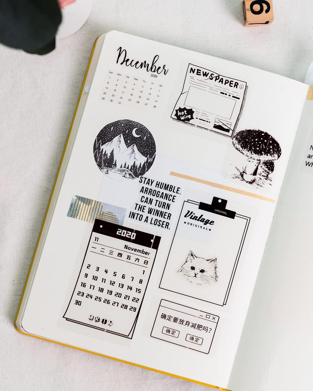 Phomemo White/Transparent/Semi-Transparent Adhesive Thermal Printer Paper 53Mm, Compatible with Phomemo M02/M02S/M02 PRO/M03/M04S Mini Printer, Black Text, 3 Rolls, Suitable for Notes, List, Sticker image number 7