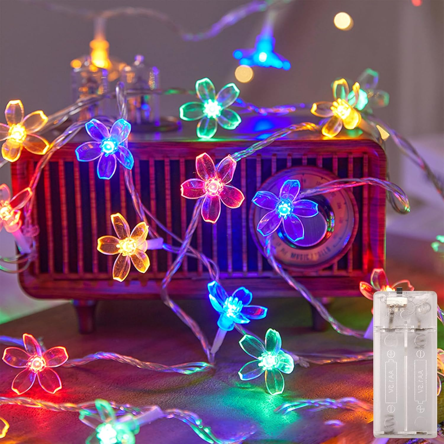 ENLACE LED Cherry Blossom Fairy Lights USB Powered 3 Meters 20 Warm White Leds Indoor Lighting