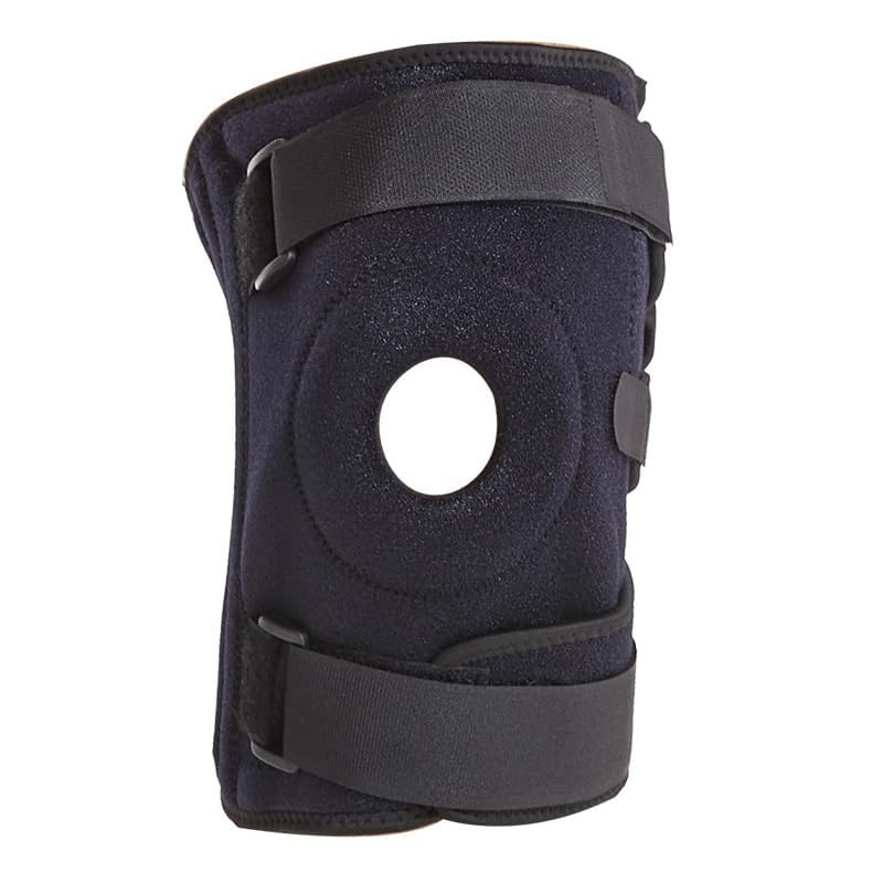 Knee Pad the plus Size Knee Pad Is Suitable for Knee Pain, with a Large Adjustable Knee Support Strap and Side Stabilizer, Suitable for Arthritis Pain, Meniscus Tear, ACL, LCL, Injury Recovery, and Pain Relief - Suitable for Both Women and Men. (Black, 3XL/4XL)