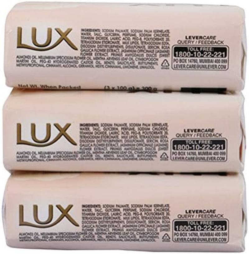 Lux Velvet Touch Soap Bar 3 X 100Gm image number 2