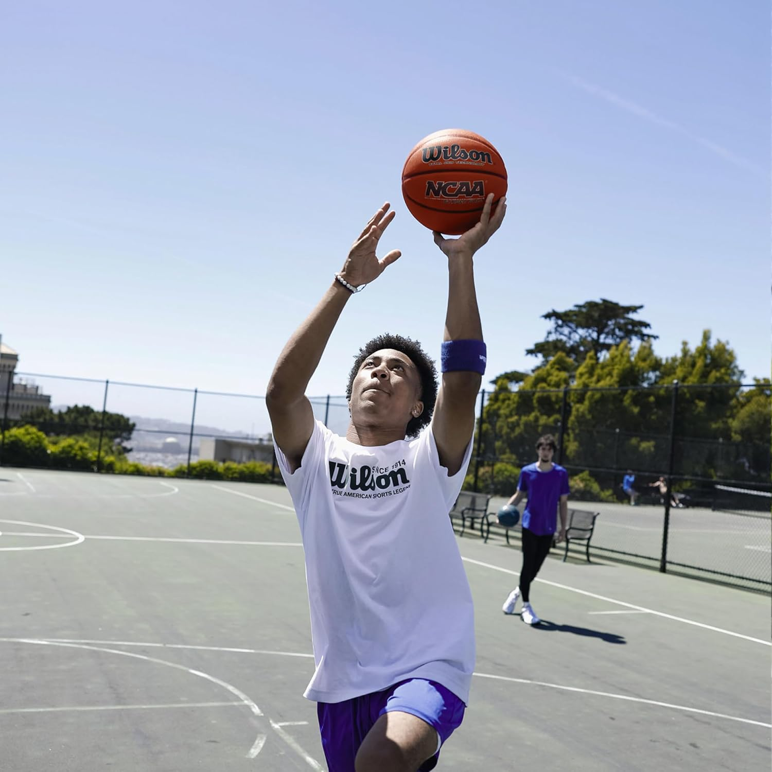 Wilson NCAA Street Shot Basketball image number 3